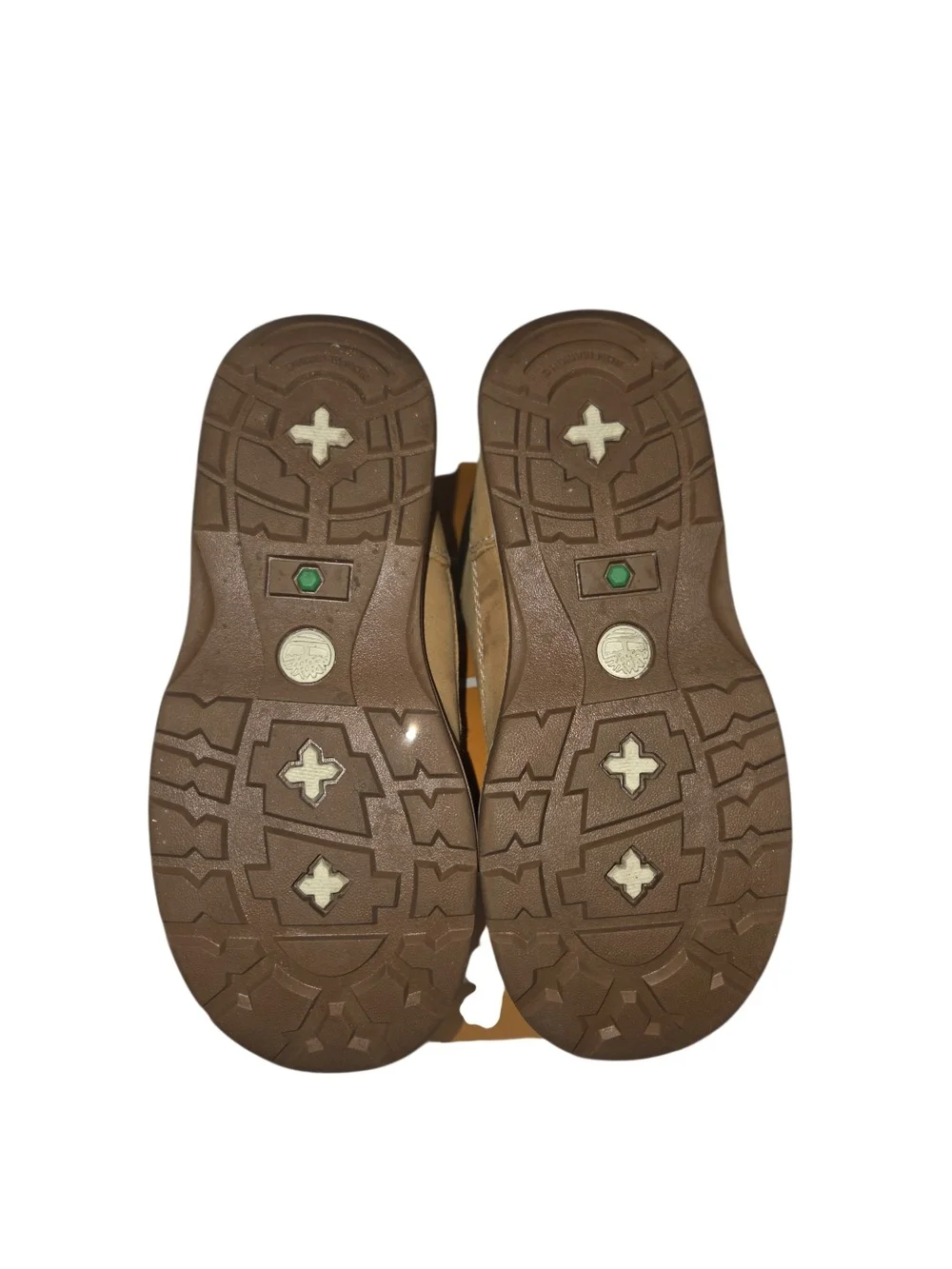 Timberland Kids' Wheat Brown Hook-and-Loop Boots